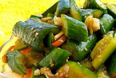 БАНЬ ХУАНГУА - Салат из огурцов по китайски